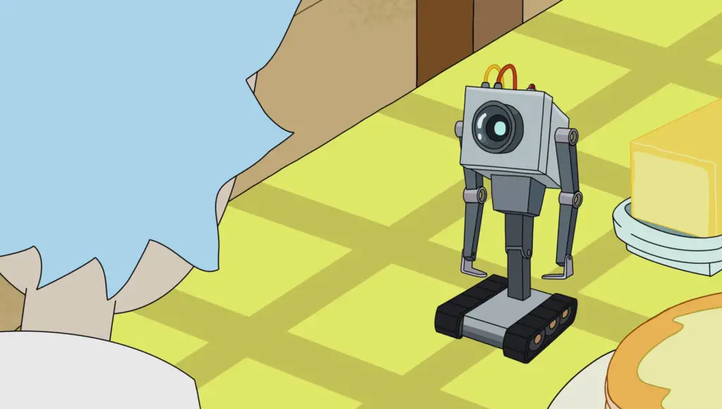 Butter-Roboter aus Ricky & Morty, Bild zum Beitrag: Laptop nur zum Schreiben und Surfen