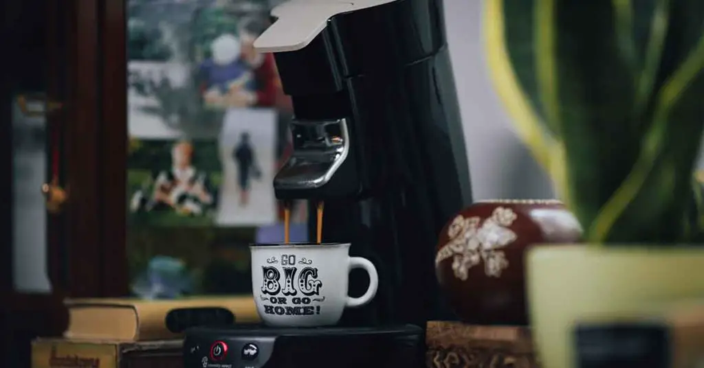YouTube-Equipment im weitesten Sinne: die Kaffeemaschine SENSEO Viva Café Eco.